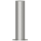 Stainless steel post |  154 mm | to be fixed by plugswith base plate  255 mm | total length approx. 600 mm